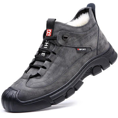 Tamara - Fleece Lined Trainers — Grey