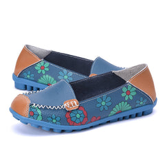 Grace - Floral Print Loafers