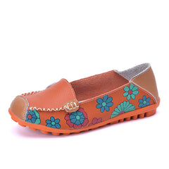 Grace - Floral Print Loafers