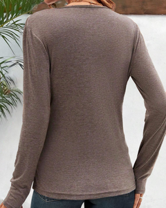 Hermione - Ruched Wrap Top