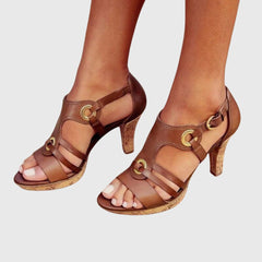 Marianne - Ring Trim Strappy Sandals