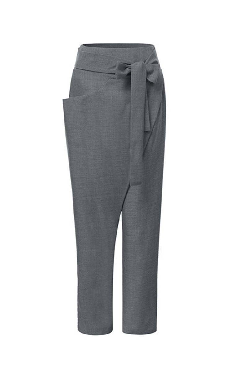 Bella - Wrap Front Tapered Trousers