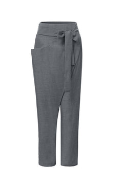 Bella - Wrap Front Tapered Trousers