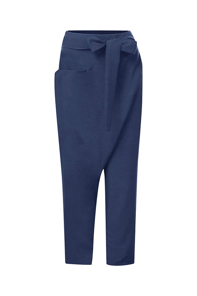 Bella - Wrap Front Tapered Trousers