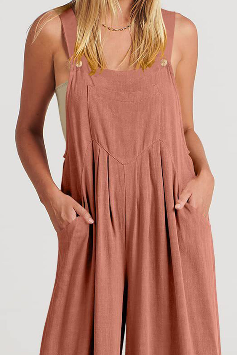 Bella - Wide Leg Dungarees