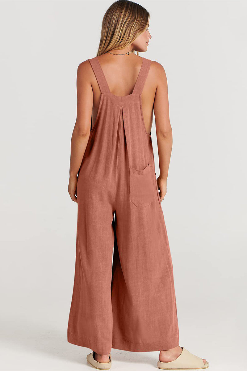 Bella - Wide Leg Dungarees