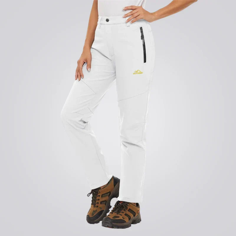Josephine - Waterproof Hiking Trousers — White
