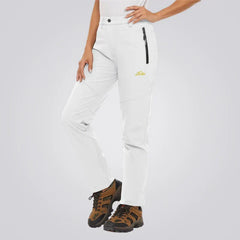 Josephine - Waterproof Hiking Trousers — White