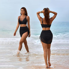 Gabrielle - Mesh Bikini with Beach Skirt