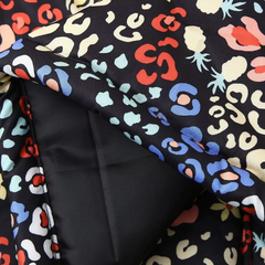 Zinnia - Floral Quilted Jacket with Collar