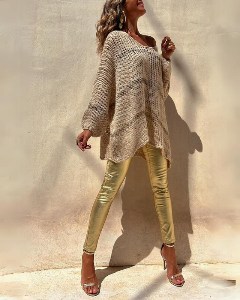 Maya - Loose Knit Jumper