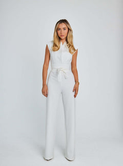 Ella - Sleeveless Wide Leg Jumpsuit
