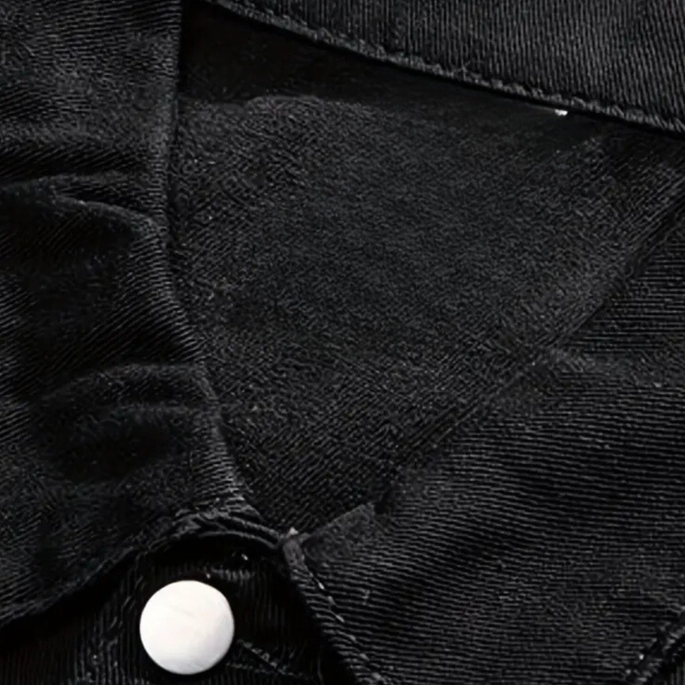 Grayson - Tweed Panel Trucker Jacket