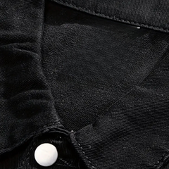 Grayson - Tweed Panel Trucker Jacket