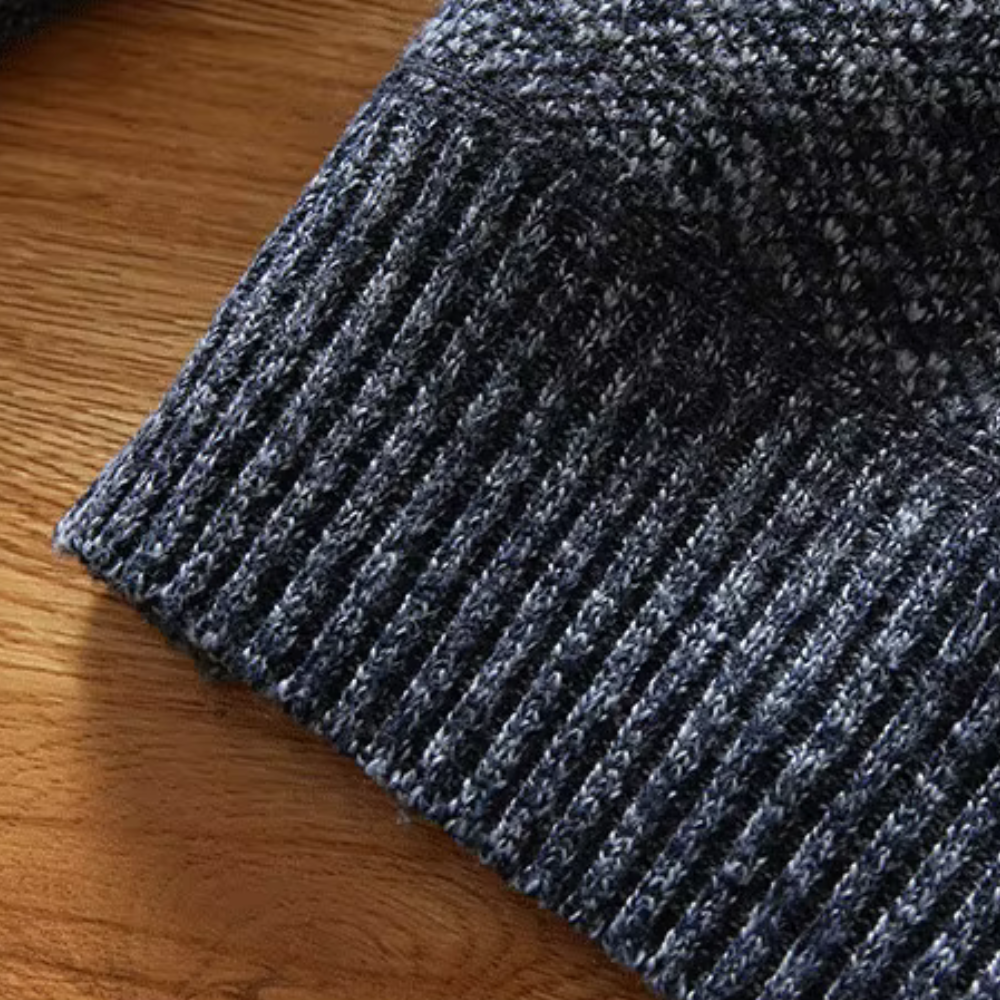 Lincoln - Quarter Zip Knit Jumper