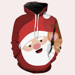 Jacob - Santa Face Hoodie