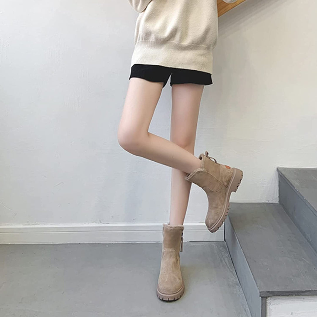 Clara - Fur Lined Zip Boots