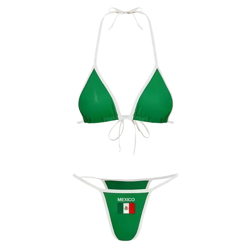 Vanessa - Brazilian Triangle Bikini — Print 7