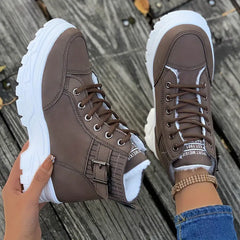 Bridget - High Top Sneaker Boots