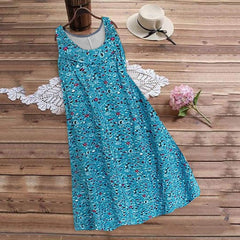 Bonnie - Ditsy Sleeveless Sundress