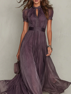 Bernadette - Chiffon Flowing Maxi Dress