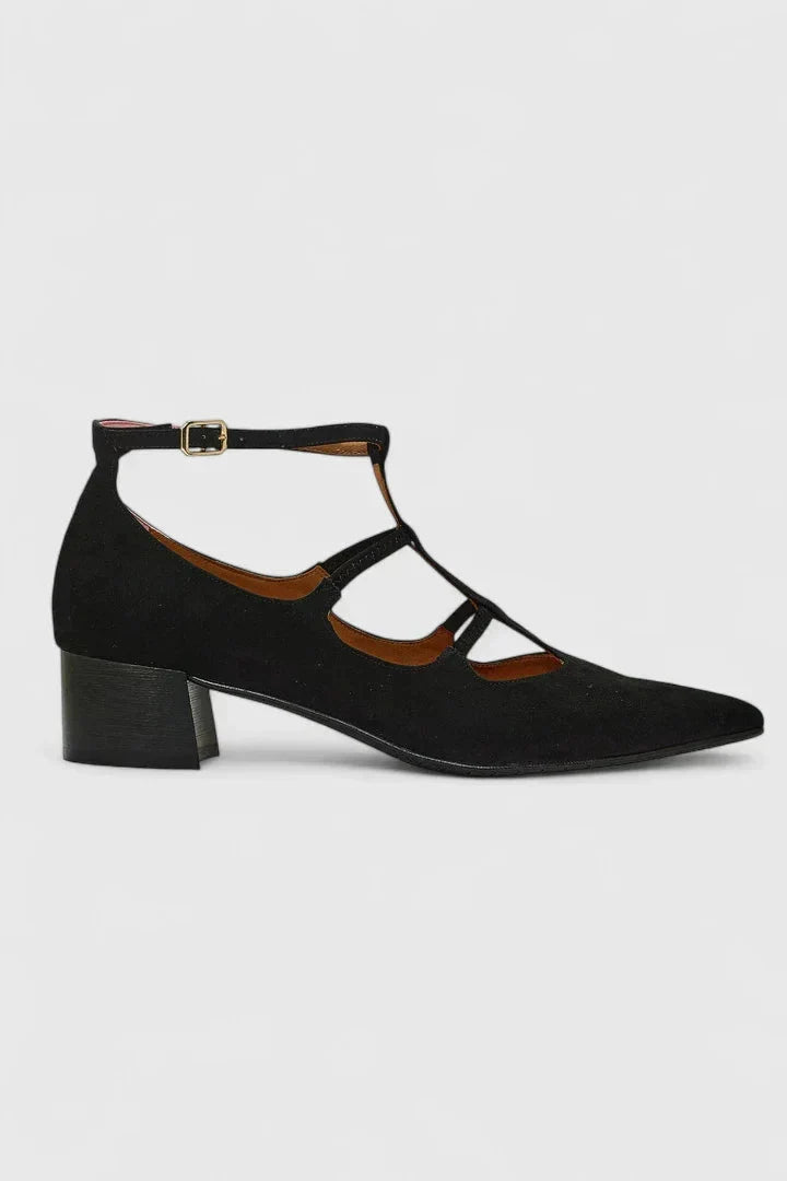 Hyacinth - Caged T-Bar Heels