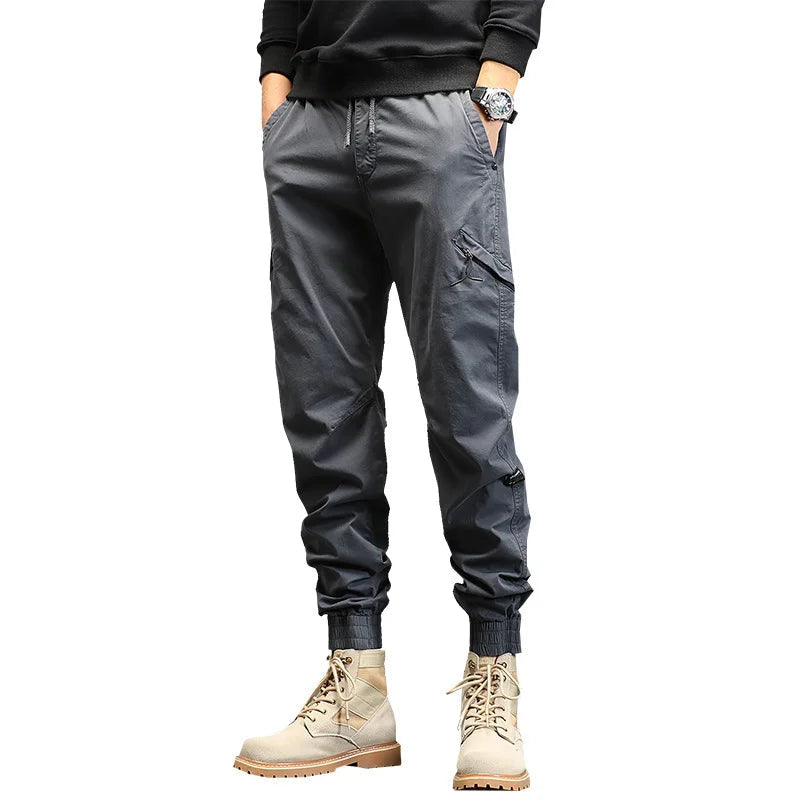 Sylvester - Multi Pocket Cargo Joggers — Gray