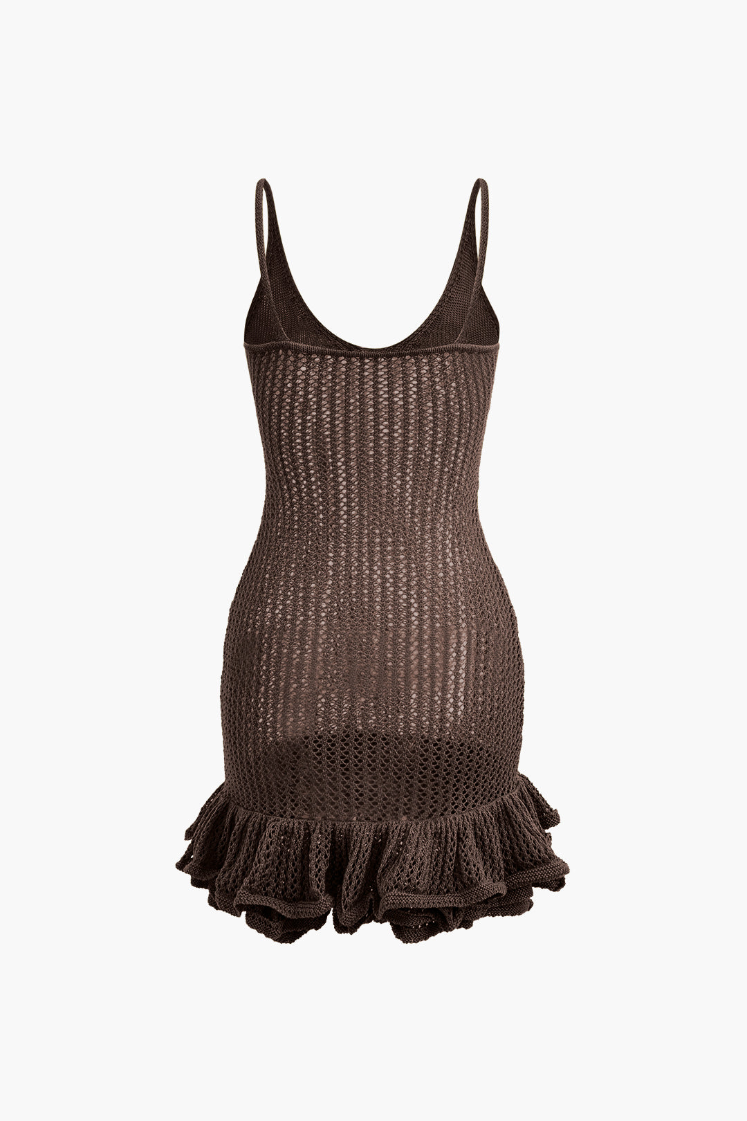 Sienna - Crochet Knit Mini Dress