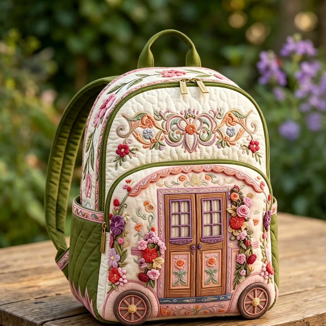 Isaura - Caravan Quilted Backpack
