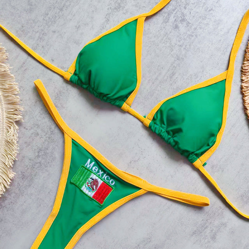 Vanessa - Brazilian Triangle Bikini — Print 5