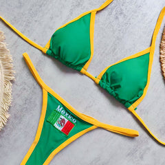 Vanessa - Brazilian Triangle Bikini — Print 5