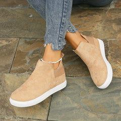 Monique - Suede High Top Sneakers