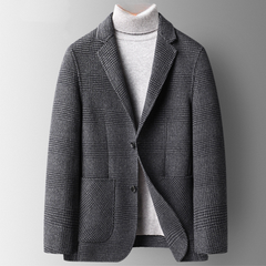 Justin - Houndstooth Wool Blazer