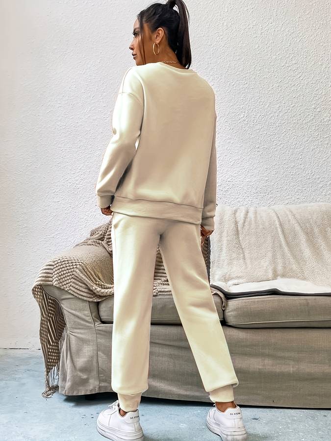 Josephine - Knit Jumper and Jogger Set