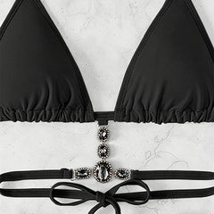 Tiffany - Triangle Bikini with Bows