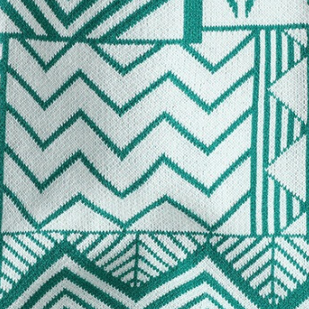 Donovan - Geometric Knit Jumper