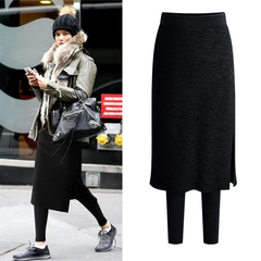 Evelyn - Skirt with Thermal Leggings
