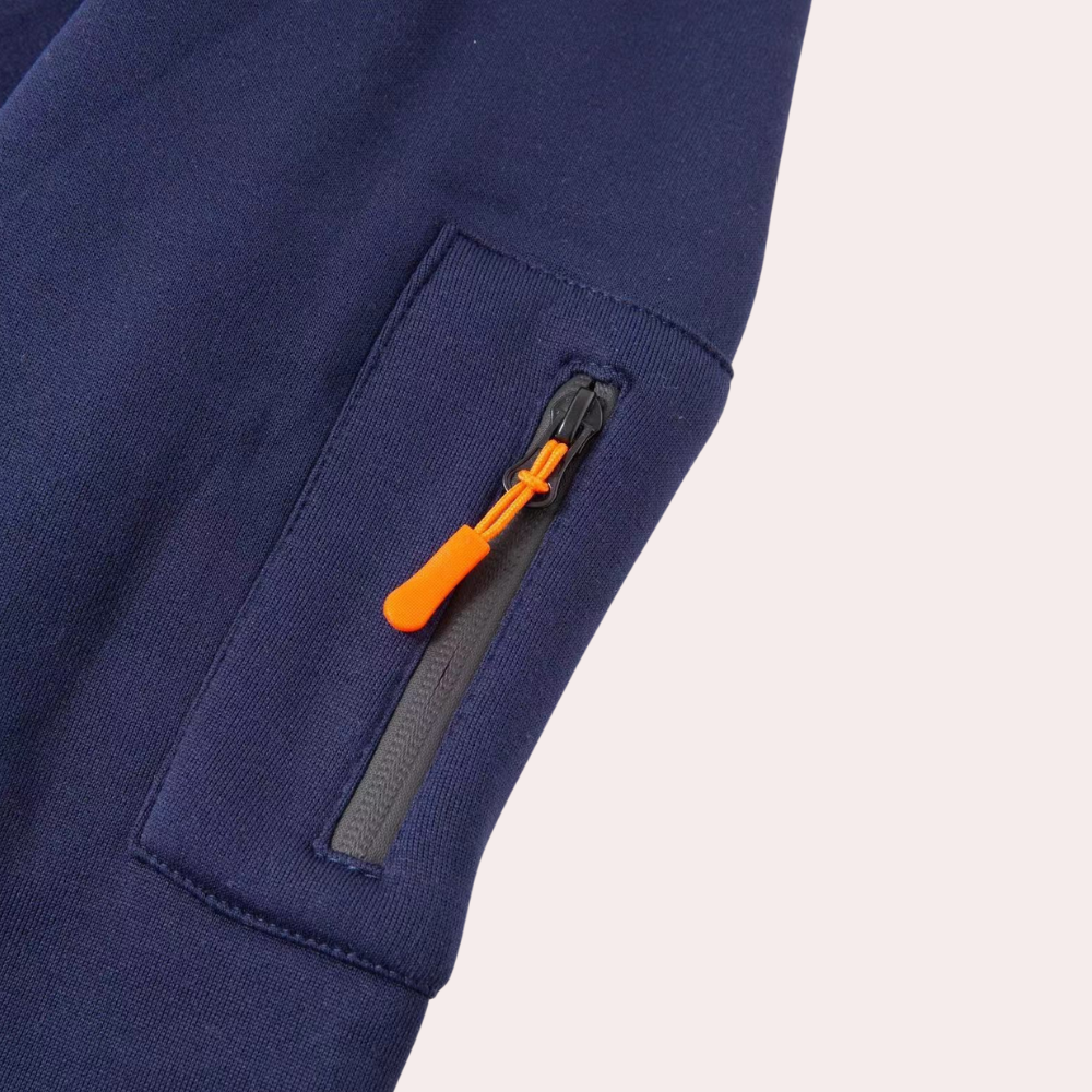 Roderick - Half Zip Hoodie with Pocket
