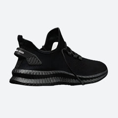 Randall - Knit Running Sneakers — Black