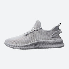 Randall - Knit Running Sneakers — Grey