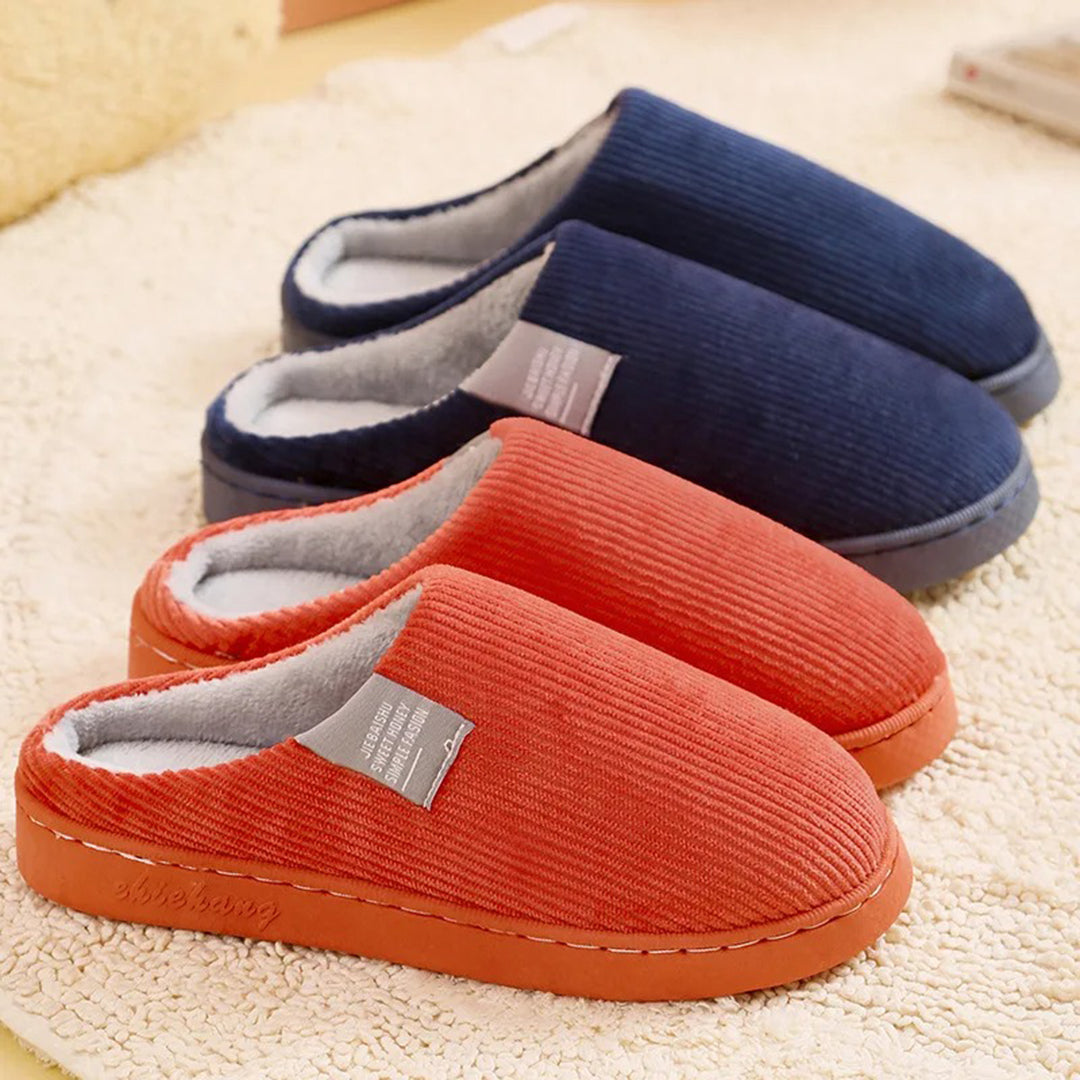 Arlette - Corduroy House Slippers