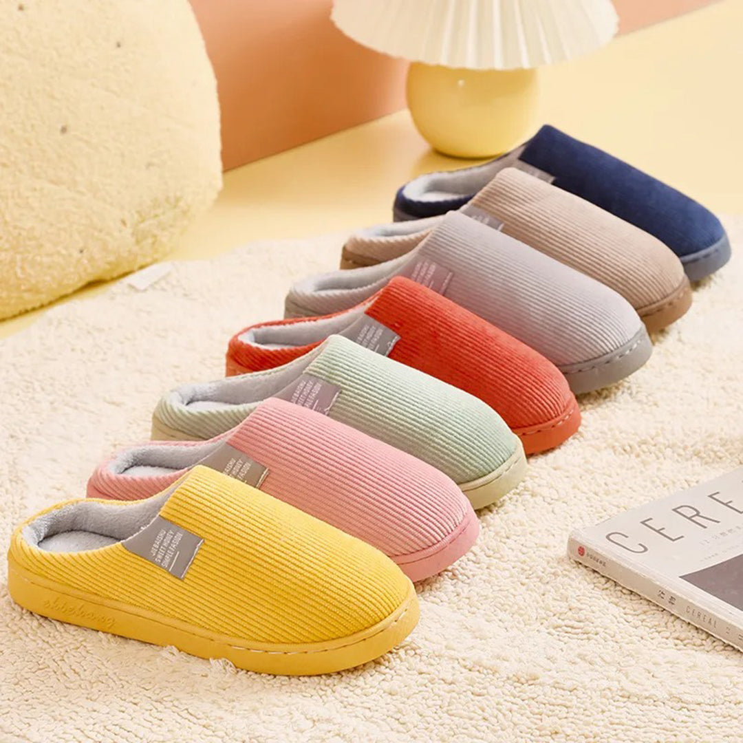Arlette - Corduroy House Slippers