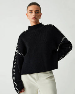 Seraphina - Jumper with Stitch Sleeves