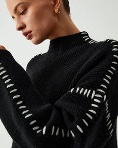 Seraphina - Jumper with Stitch Sleeves