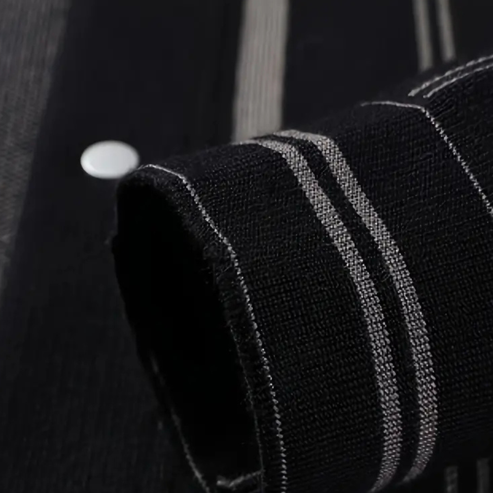 Clayton - Striped Knit Cardigan