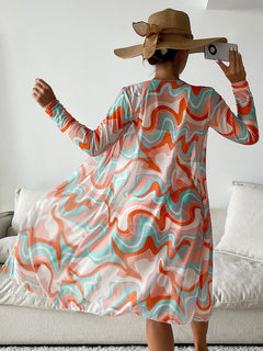Evangeline - Print Bikini with Kimono