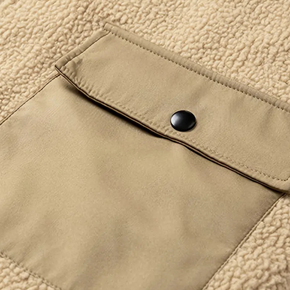 Nathaniel - Fleece Zip Jacket with Pockets