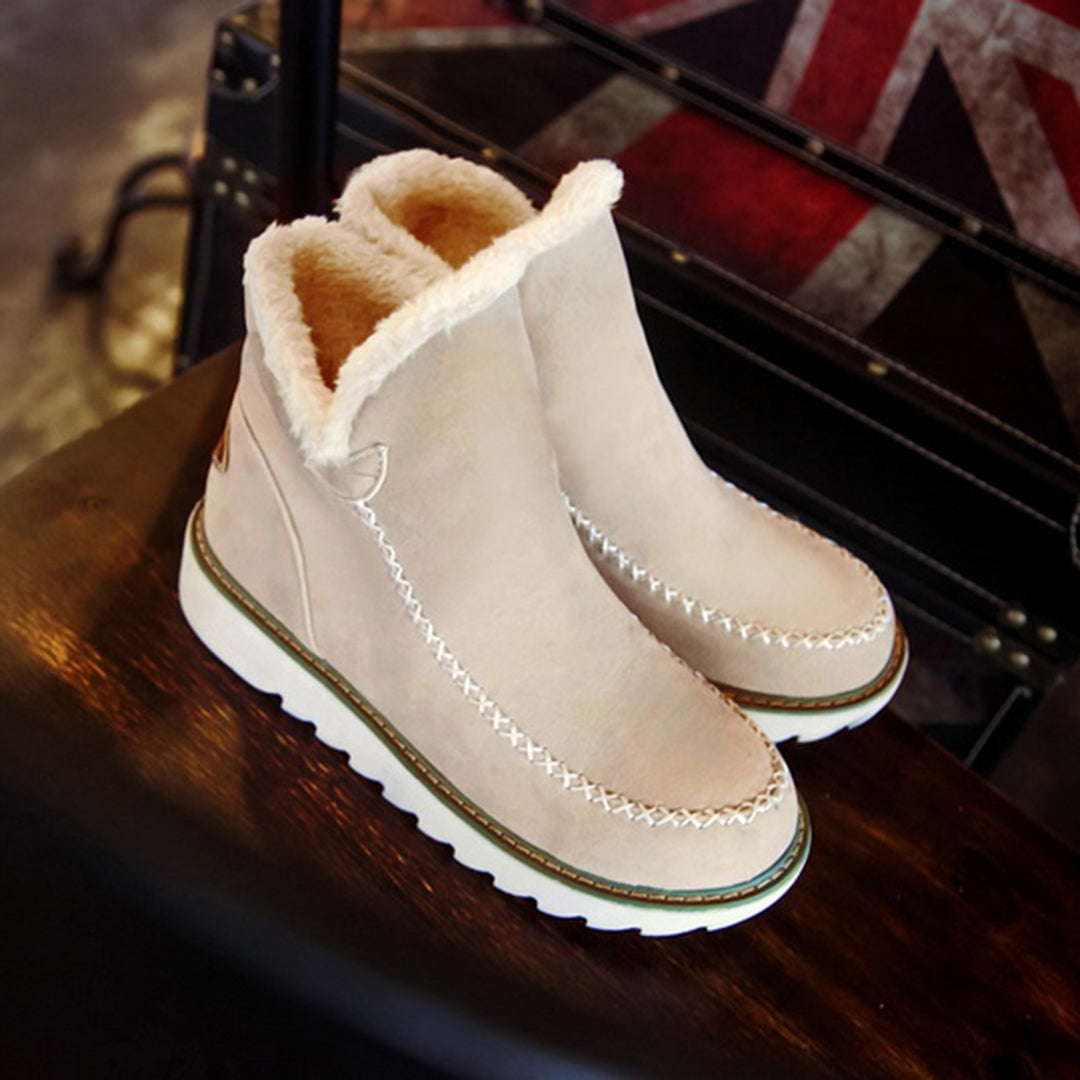 Elspeth - Suede Fleece Lined Boots
