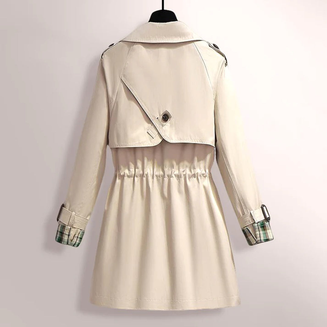 Wilhelmina - Trench Coat with Check Lining