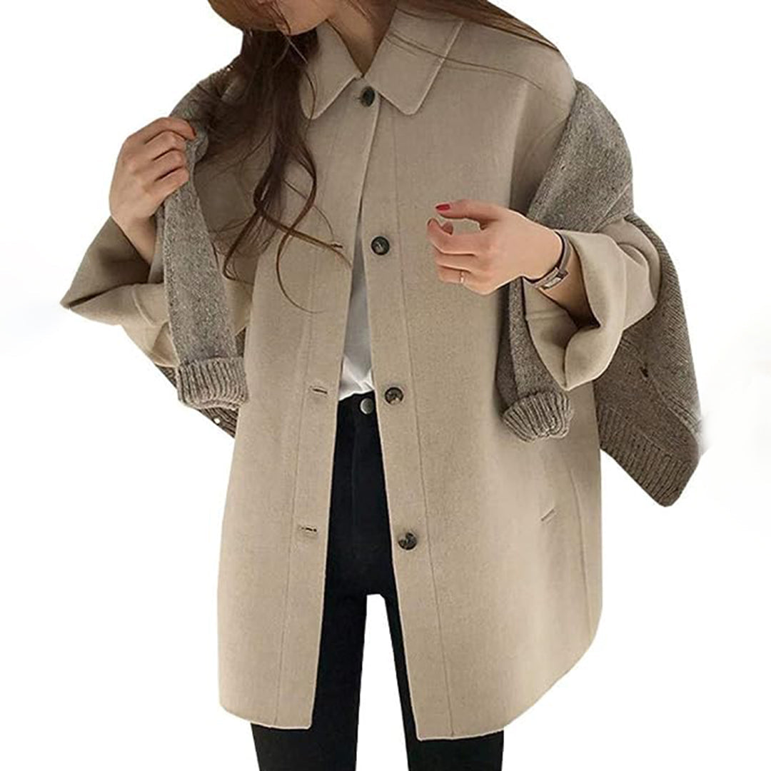 Winnie - Camel Wool Coat